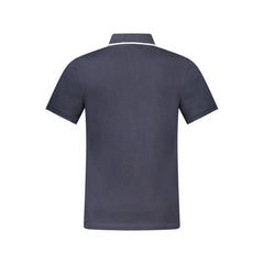 Hugo Boss Blue Cotton Polo Shirt - Polos