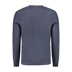 Hugo Boss Blue Cotton Sweater - Sweaters