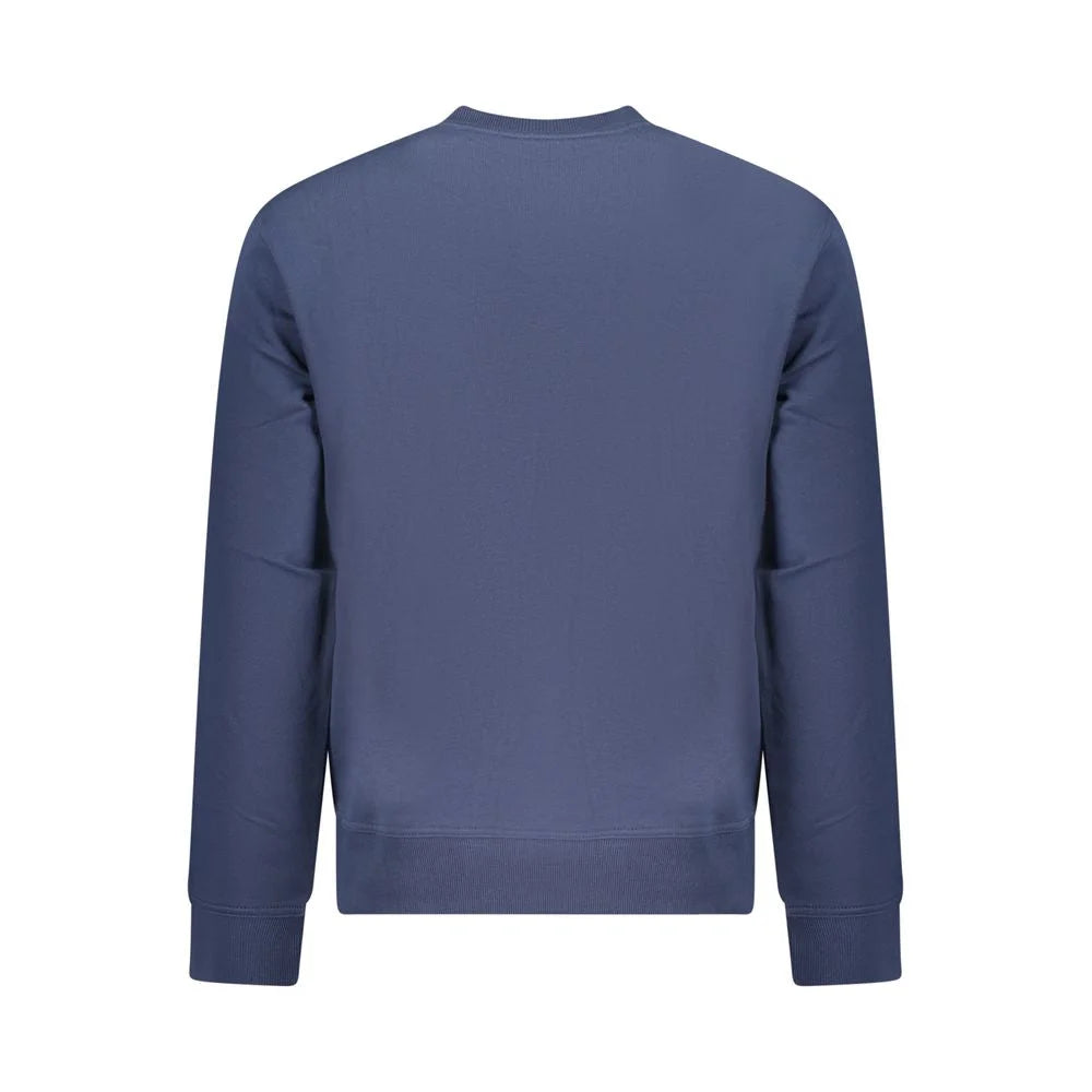 Hugo Boss Blue Cotton Sweatshirt - Sweatshirts