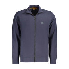 Hugo Boss Blue Cotton Sweatshirt - XL