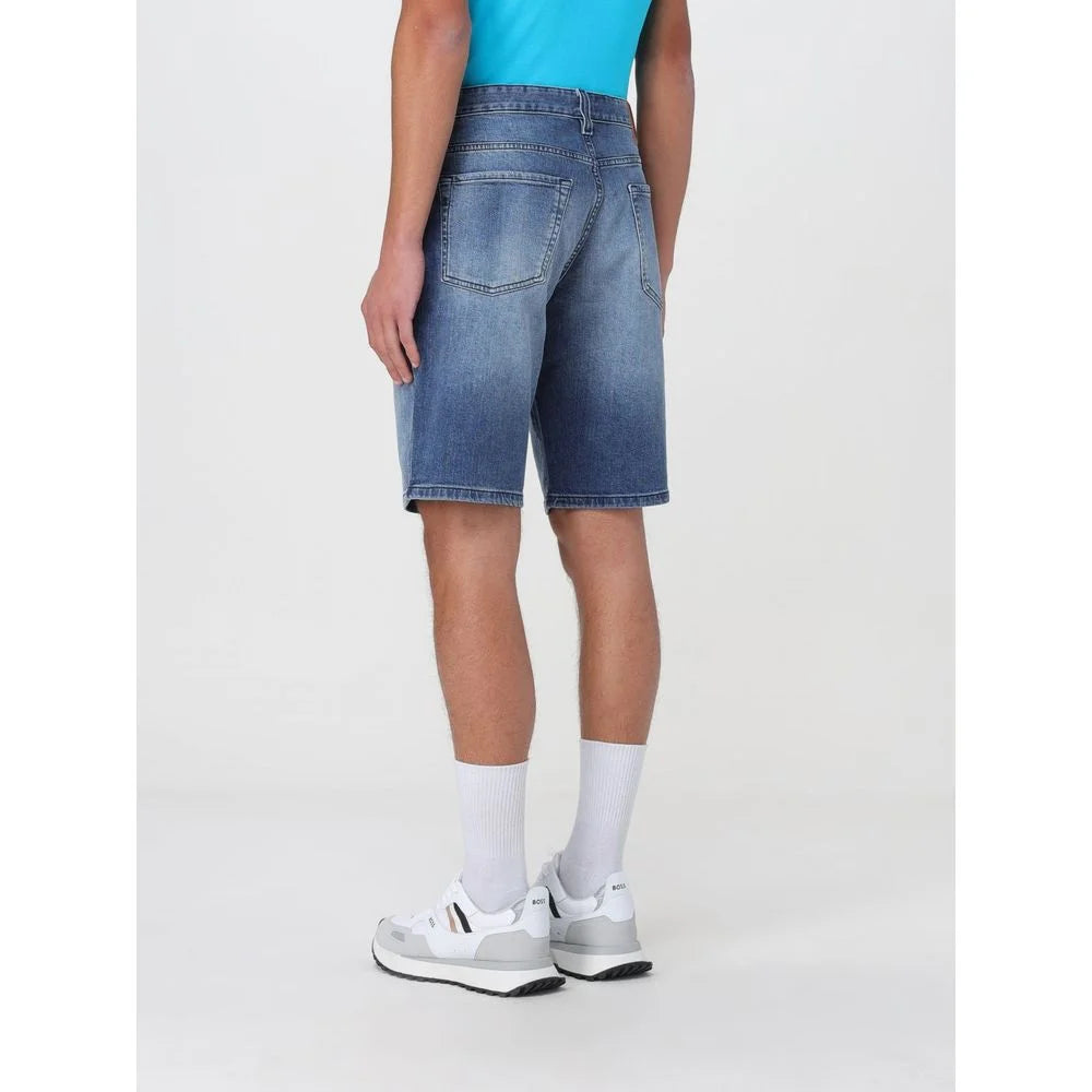 Hugo Boss Blue Denim Shorts - W33
