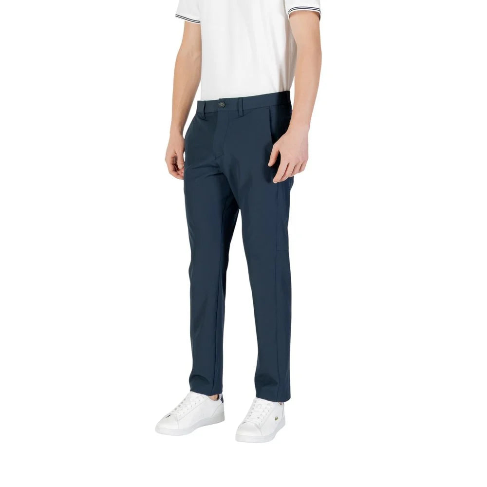 Hugo Boss Blue Polyester Skinny Pant - IT48 | M