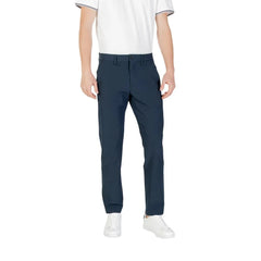 Hugo Boss Blue Polyester Skinny Pant - IT48 | M