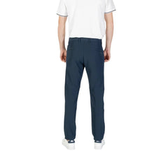 Hugo Boss Blue Polyester Skinny Pant - IT48 | M