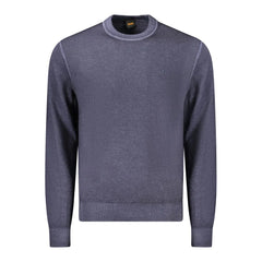 Hugo Boss Blue Wool Sweater - XXL - Sweaters