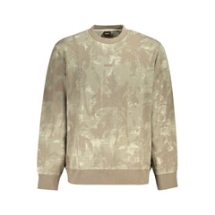 Hugo Boss Brown Cotton Men Sweater - XL