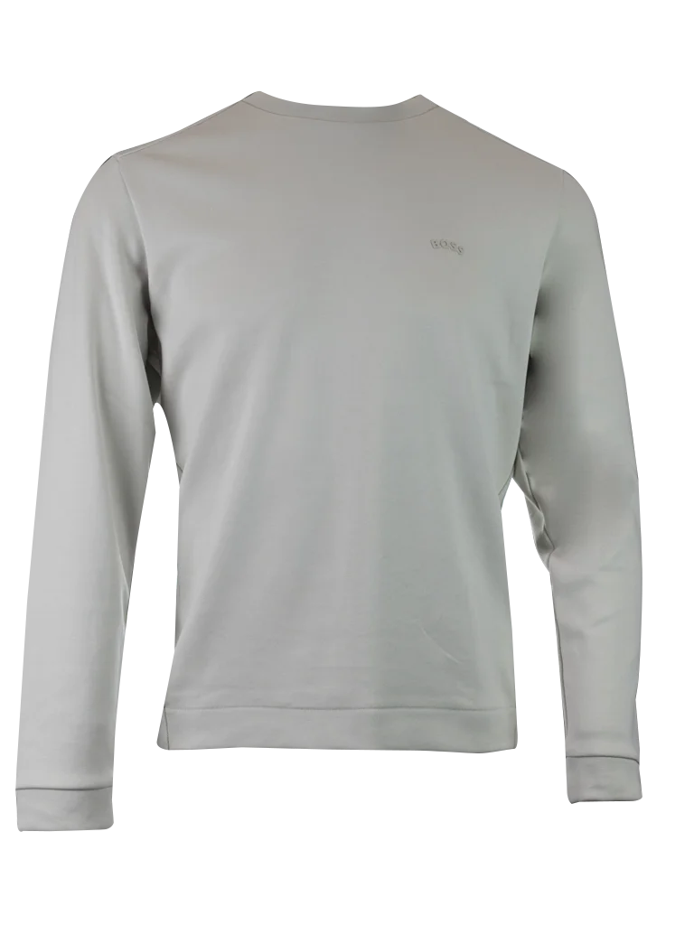 Hugo Boss Elegant Beige Cotton Sweatshirt - Sweatshirts