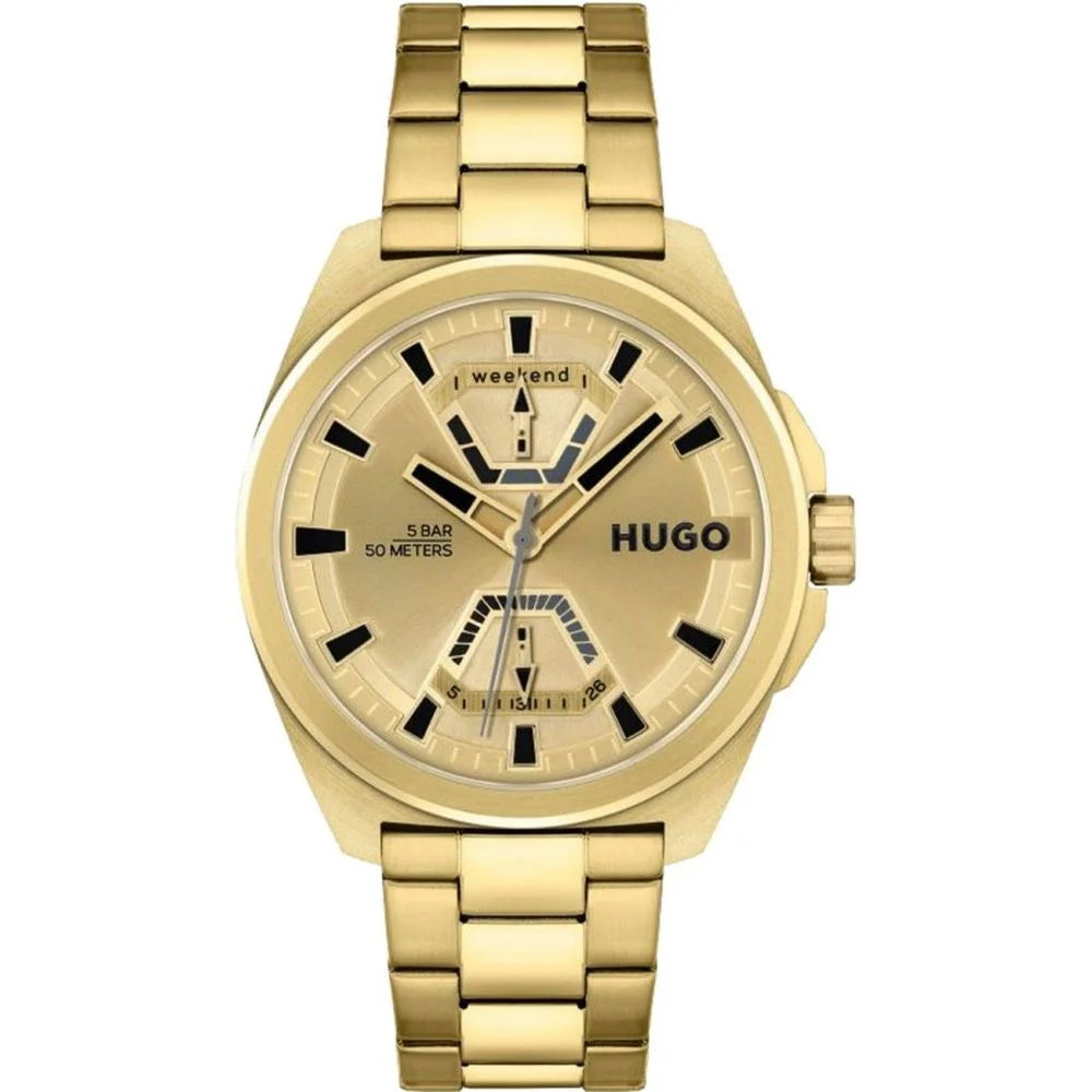 Hugo Boss Gold Stainless Steel Watch - Watches