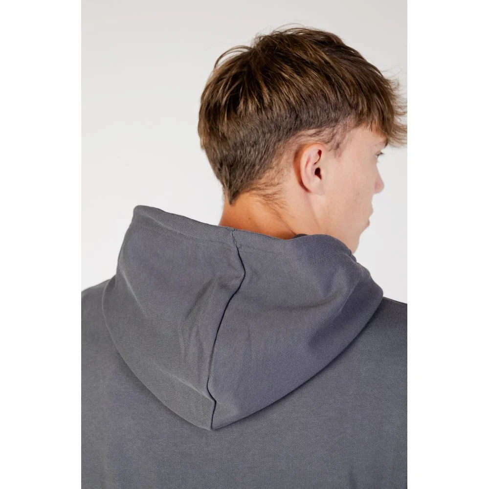 Hugo Boss Gray Cotton Hoody - IT44 | S