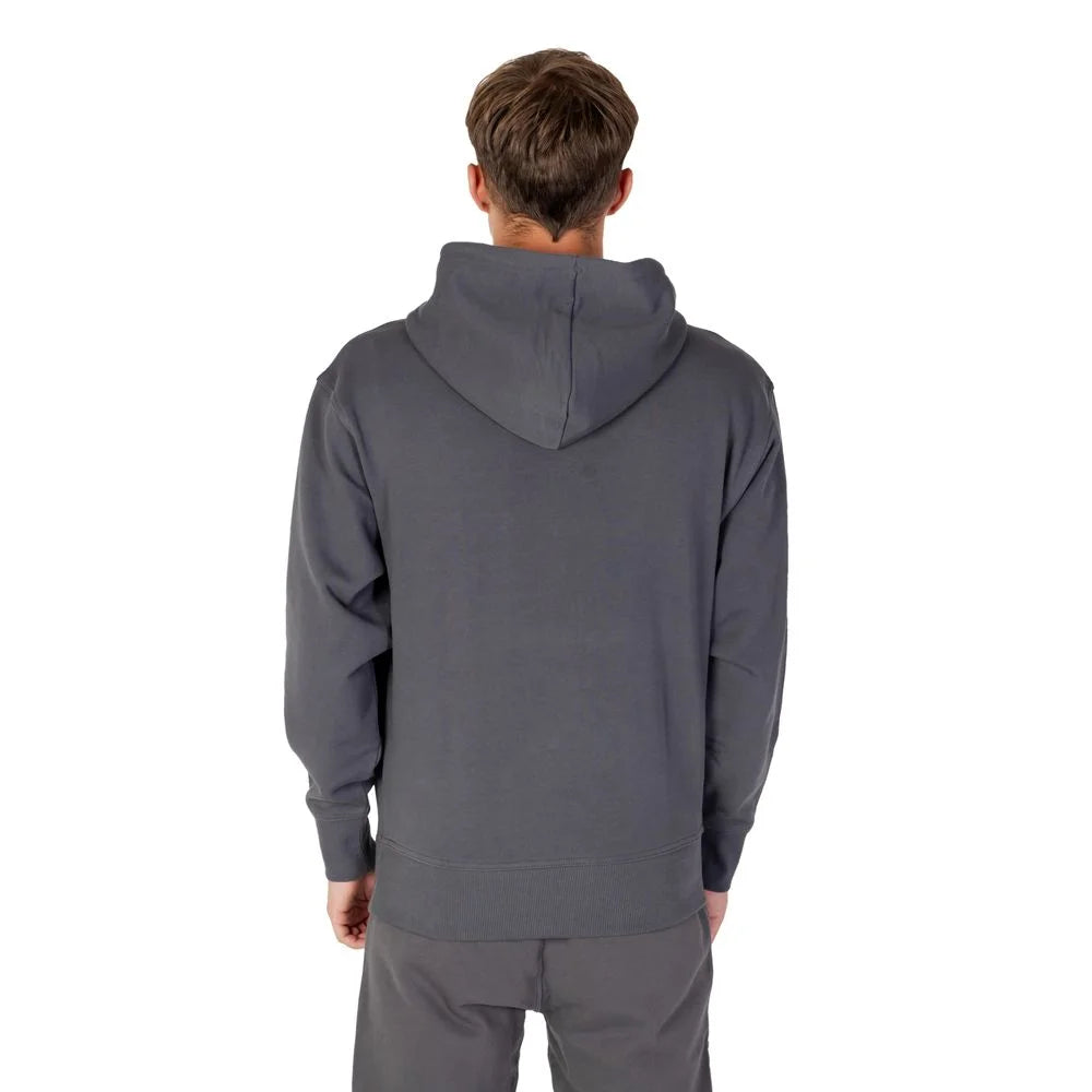 Hugo Boss Gray Cotton Hoody - IT44 | S