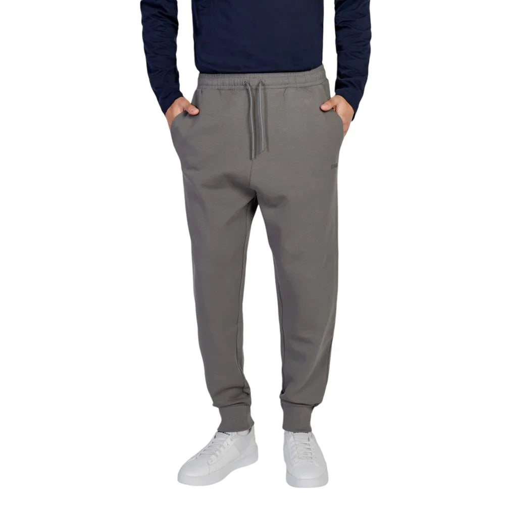 Hugo Boss Gray Cotton Joggers Workout Pant - IT52 | XL