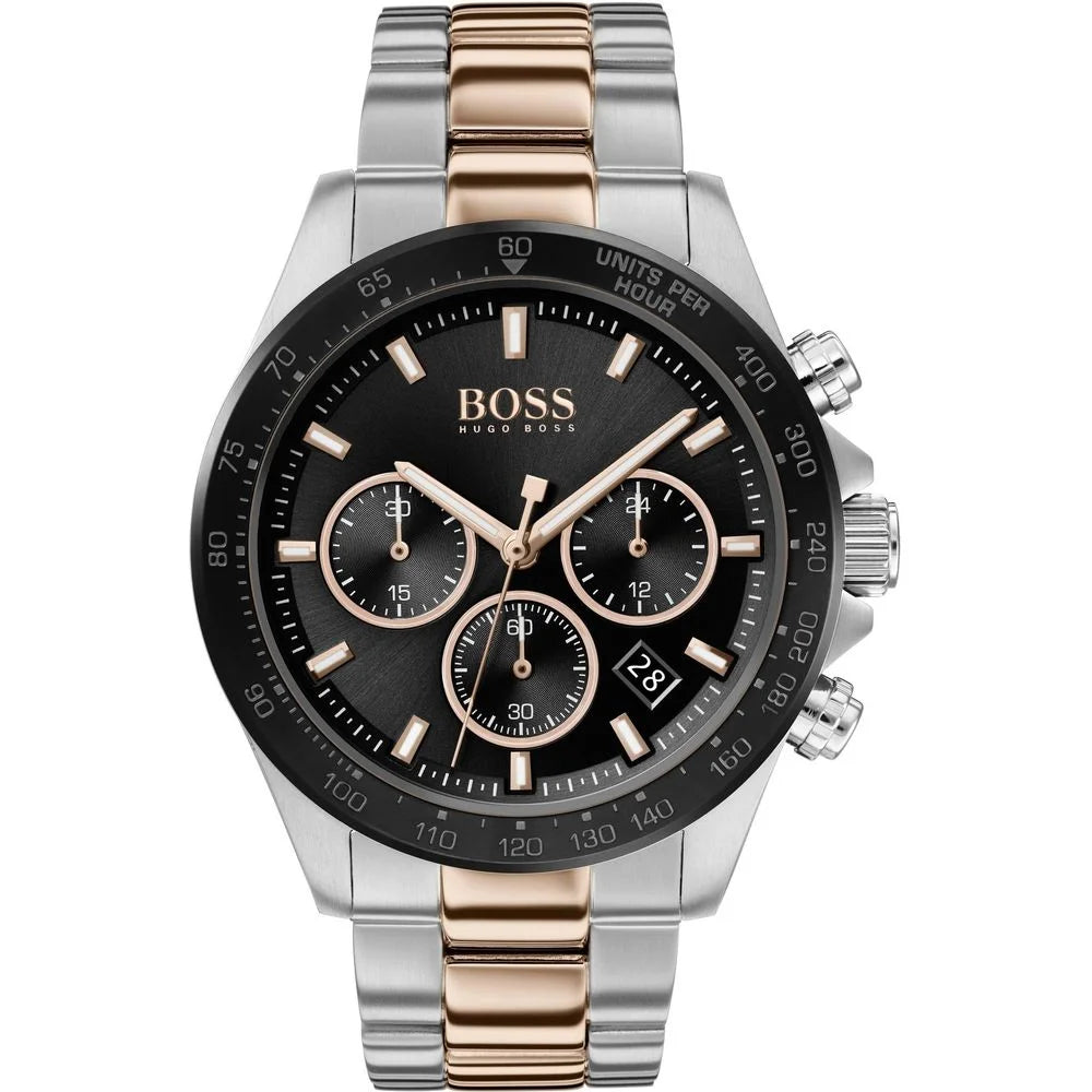 Hugo Boss Gray Stainless Steel Dress Watch