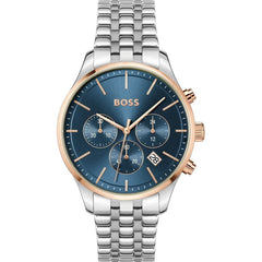 Hugo Boss Gray Stainless Steel Dress Watch
