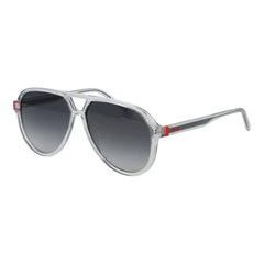 Hugo Boss Gray Stainless Steel Sunglasses