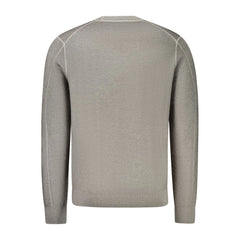 Hugo Boss Gray Wool Mens Sweater - XL