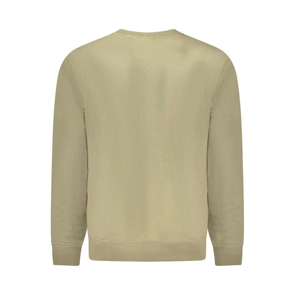 Hugo Boss Green Cotton Men Sweater - Sweatshirts
