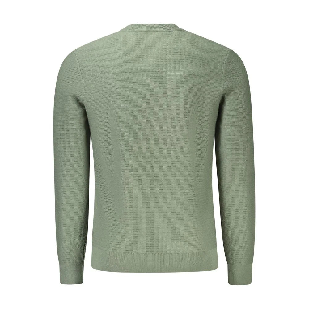 Hugo Boss Green Cotton Men Sweater - XXL