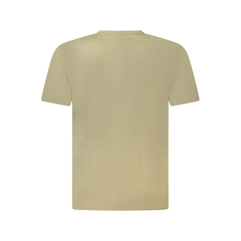Hugo Boss Green Cotton Men T-Shirt