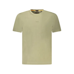 Hugo Boss Green Cotton Men TShirt - M - T-Shirts