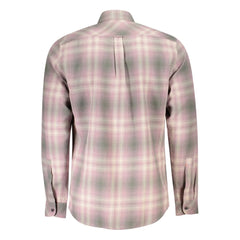 Hugo Boss Pink Cotton Men Shirt - Shirts