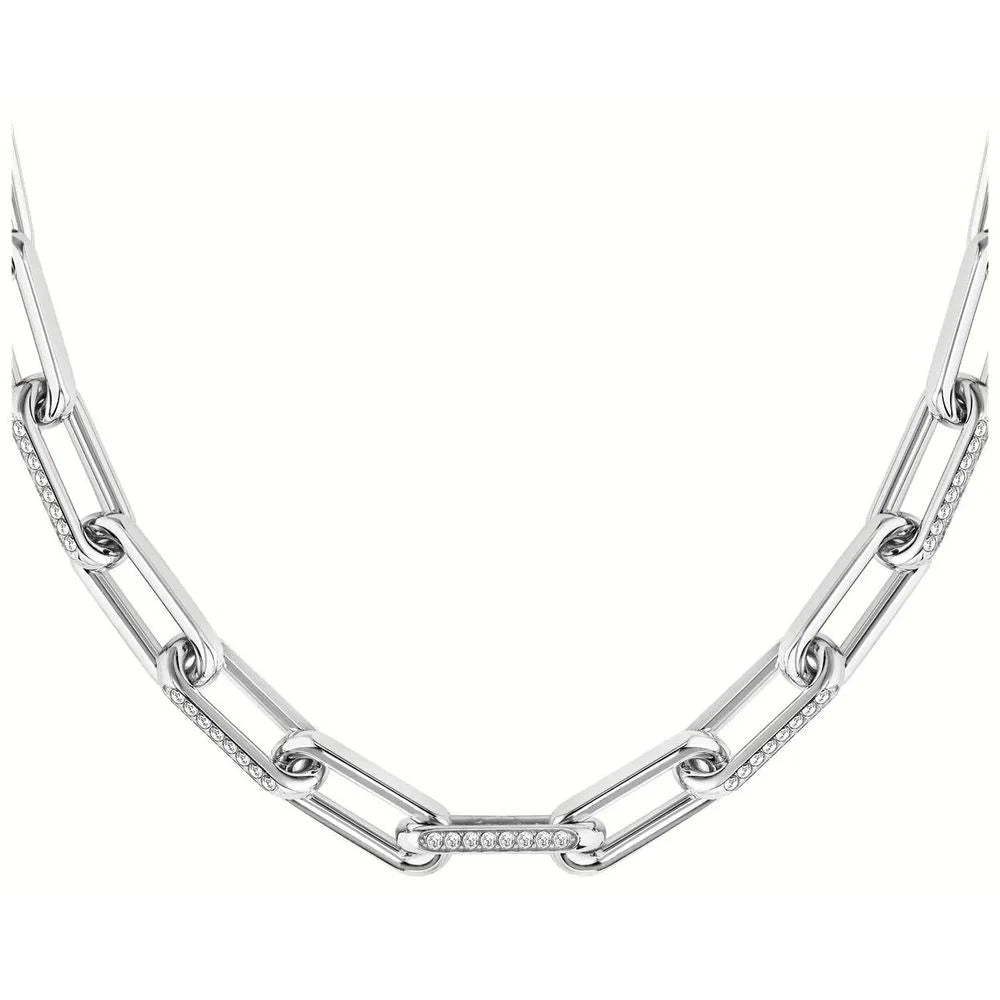 Hugo Boss Silver Stainless Steel Necklace - One Size
