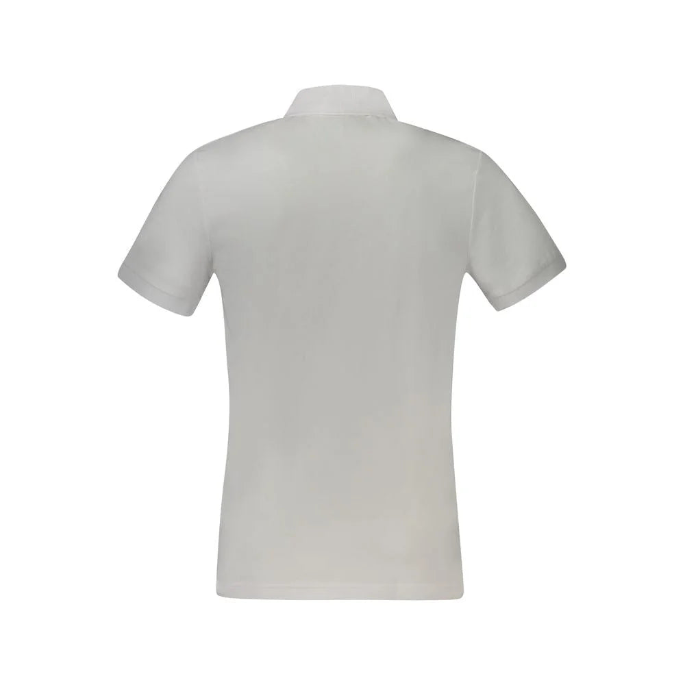 Hugo Boss White Cotton Polo Shirt - Polos