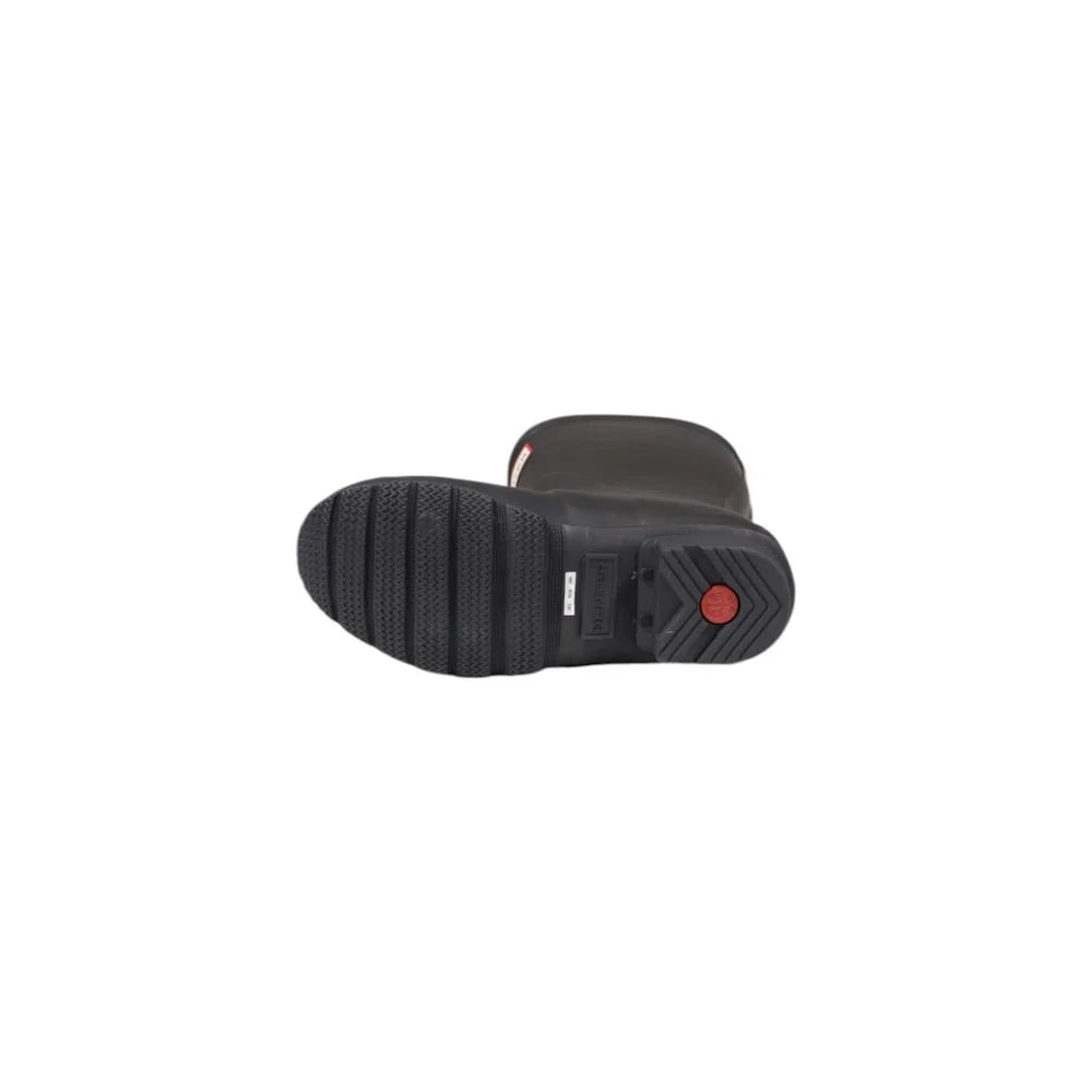 Hunter Black Recycled Polyester Ankle - Boots