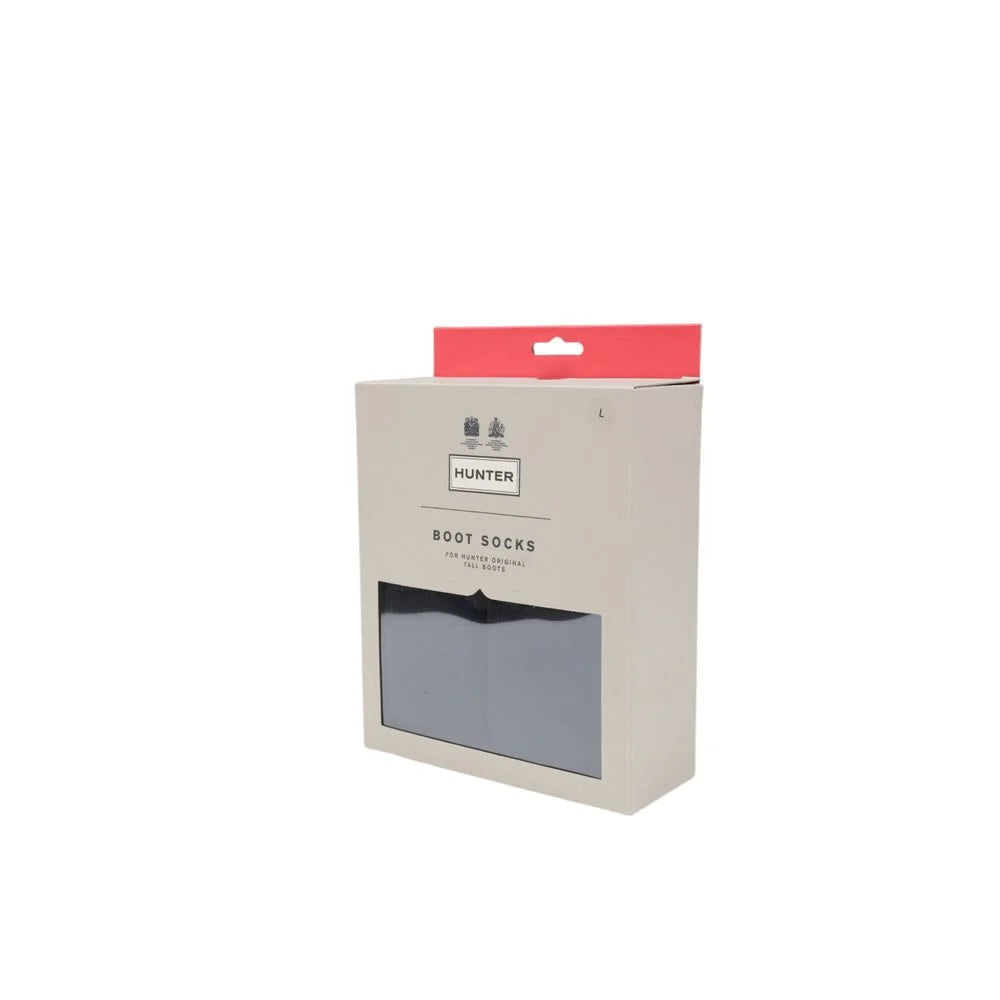 Hunter Black Recycled Polyester Sock - Crew Socks