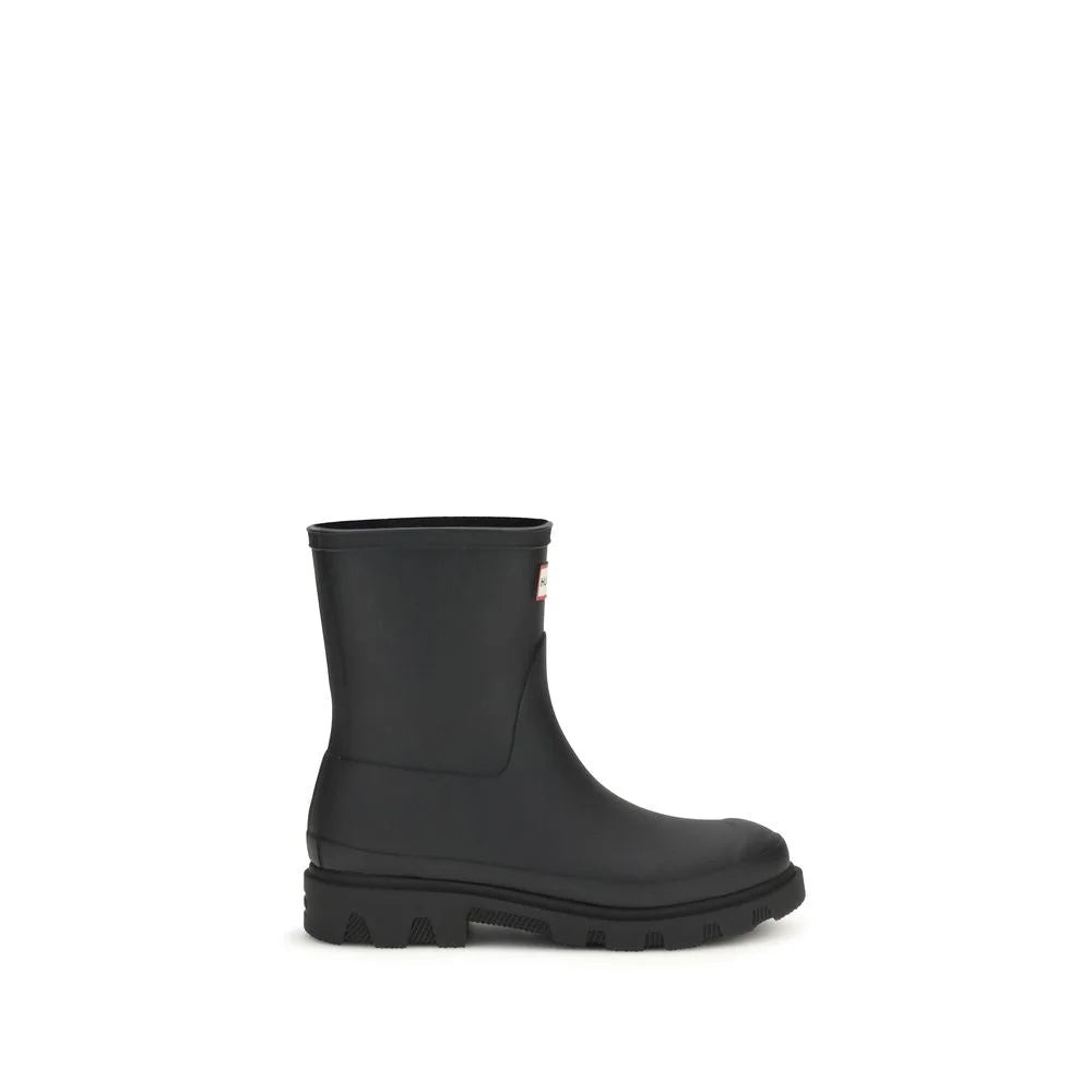Hunter Black Rubber Rain Boots - EU37/US7 - Boots