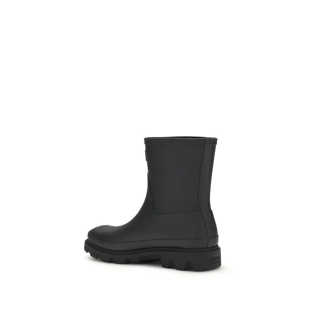 Hunter Black Rubber Rain Boots - EU37/US7 - Boots