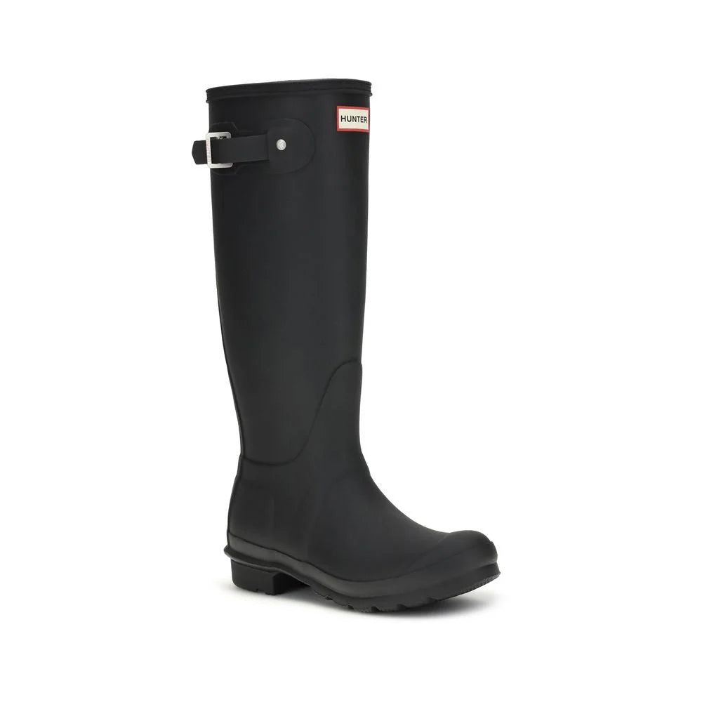 Hunter Black Rubber Rain Boots - EU39/US9