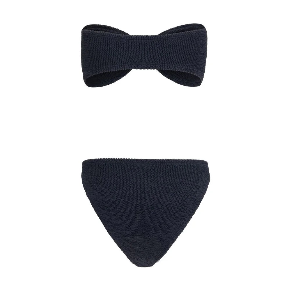 Hunza G Black Polyamide Bikini - One Size