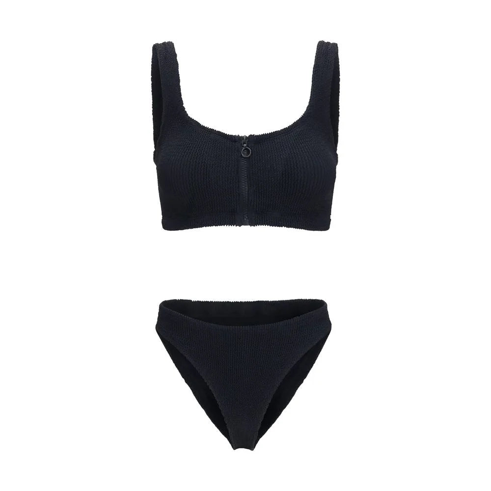 Hunza G Black Polyamide Bikini - One Size