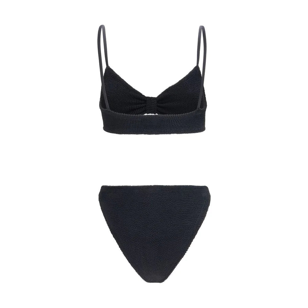 Hunza G Black Polyamide Bikini - One Size