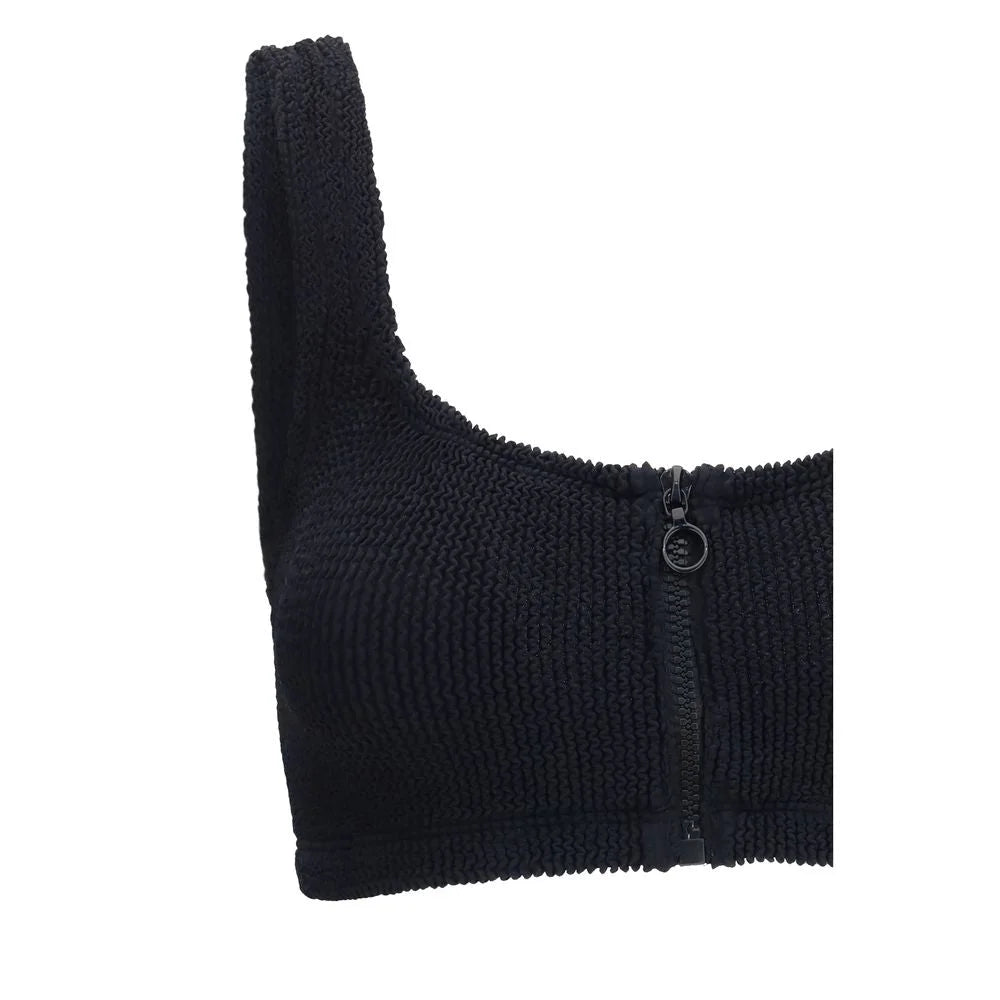 Hunza G Black Polyamide Bikini - One Size