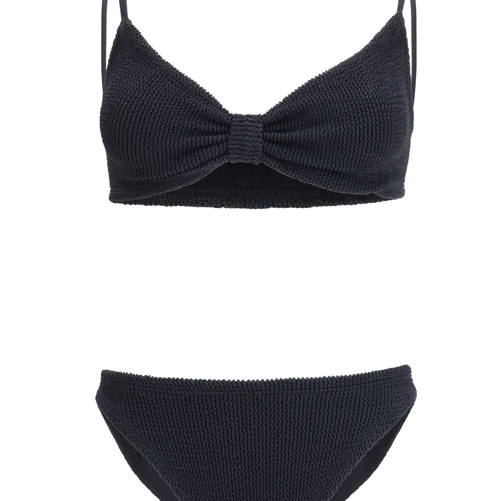 Hunza G Black Polyamide Bikini - One Size