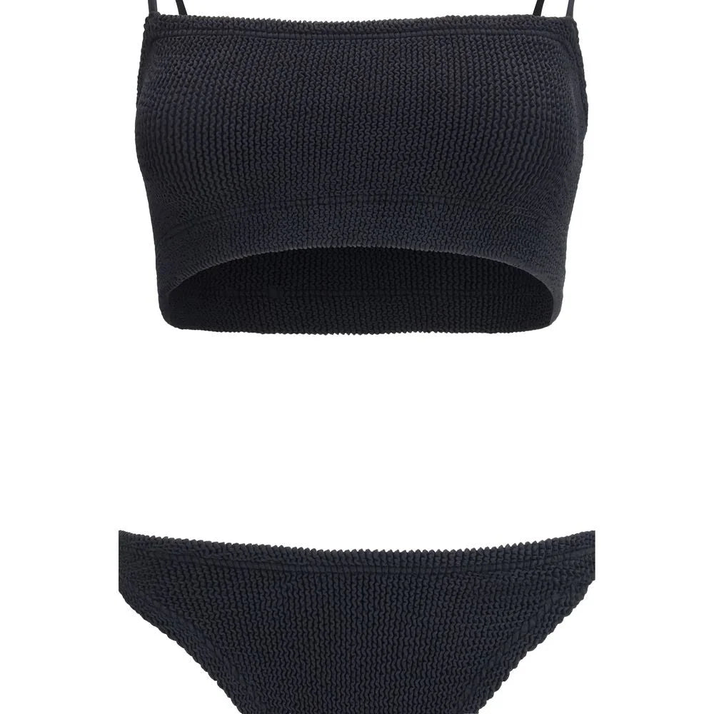 Hunza G Black Polyamide Bikini - One Size