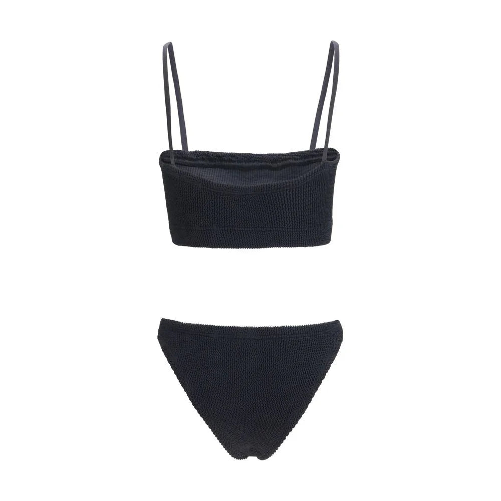 Hunza G Black Polyamide Bikini - One Size