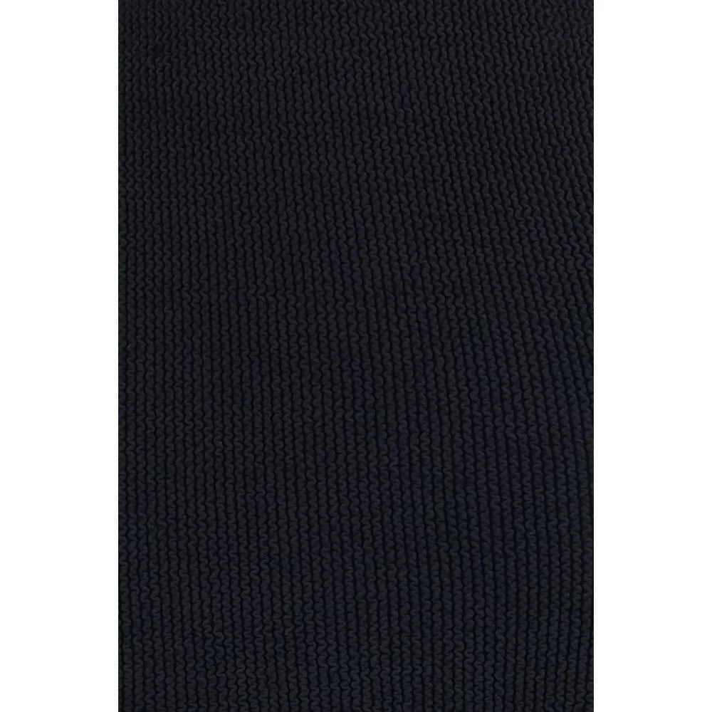 Hunza G Black Polyamide Casual Dress - One Size