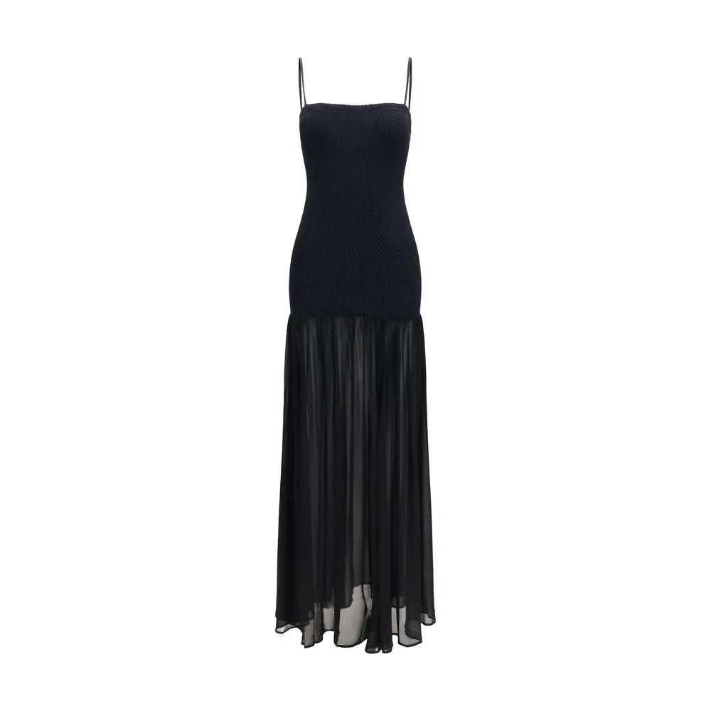 Hunza G Black Polyamide Casual Dress - One Size