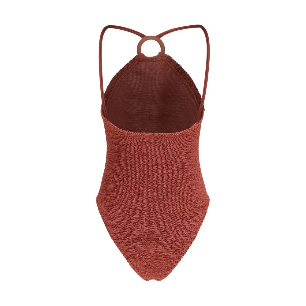 Hunza G Multicolor Polyamide One-Piece Swimsuit - One Size