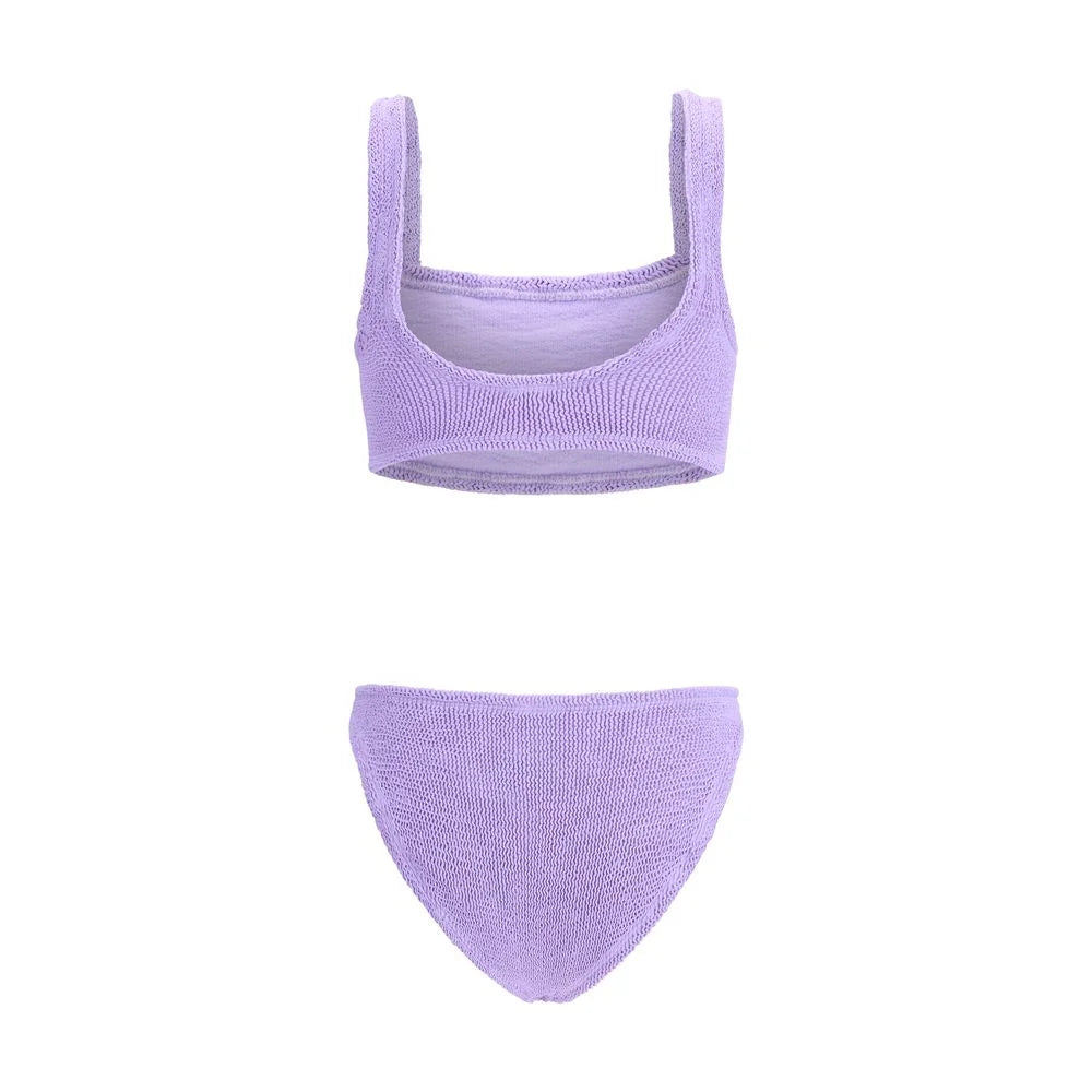 Hunza G Purple Polyamide Bikini - One Size