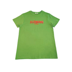 Iceberg Green Cotton Men T-Shirt - T-Shirts