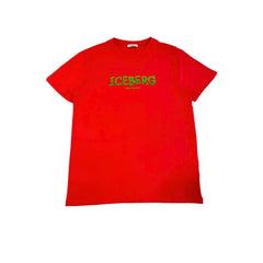 Iceberg Red Cotton Men T-Shirt - T-Shirts
