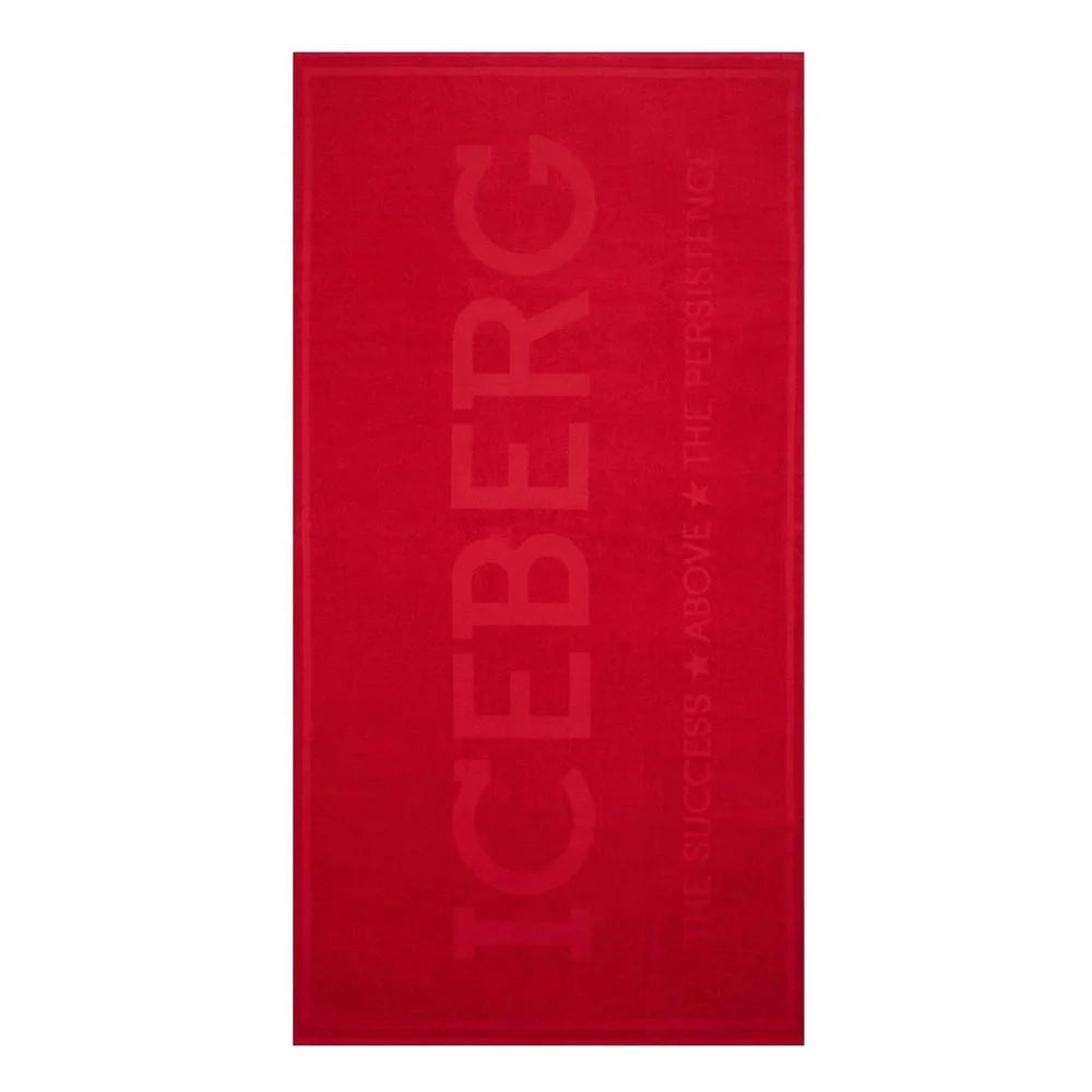 Iceberg Red Cotton Swimwear - One Size