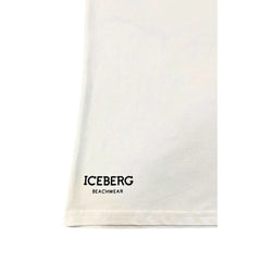 Iceberg White Cotton Men T-Shirt - T-Shirts