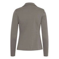 ICHI Beige Polyester Blazer - XL - Coats & Jackets