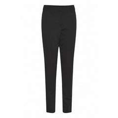 ICHI Black Recycled Polyester Pant - Trousers