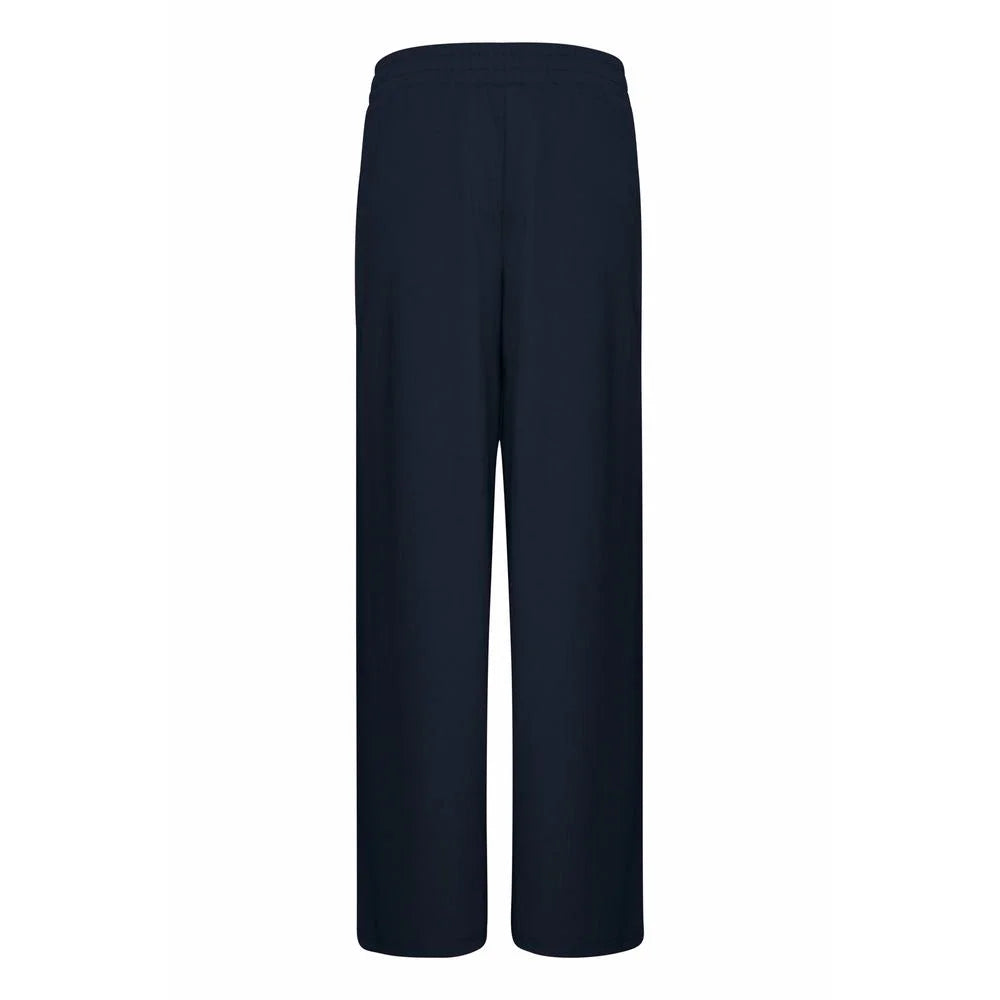 ICHI Blue Recycled Polyurethane Pant