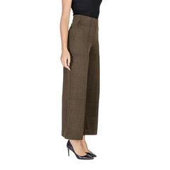 ICHI Green Polyester Pant - XL